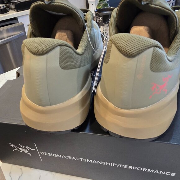 Arc'teryx Norvan LD 3 GTX Trail Running Shoes Tatsu / Forage Mens Size US 12 NEW - Picture 6 of 10